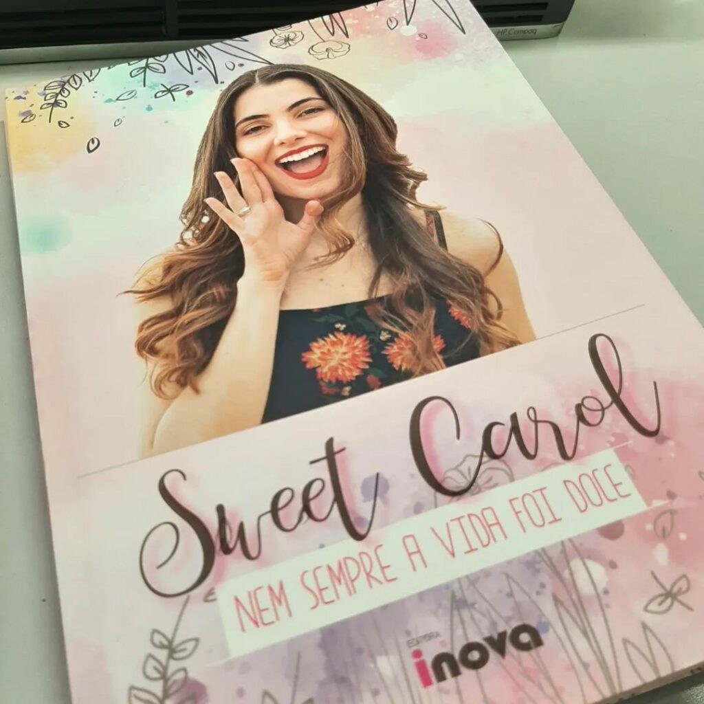 Livro Sweet Carol autografado