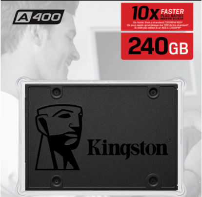 Upgrade: HD SSD Kingston A400 240GB